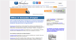 Desktop Screenshot of emploi.abondance.com